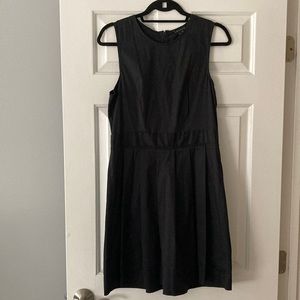 Vintage Theory Black Pleaded Dress